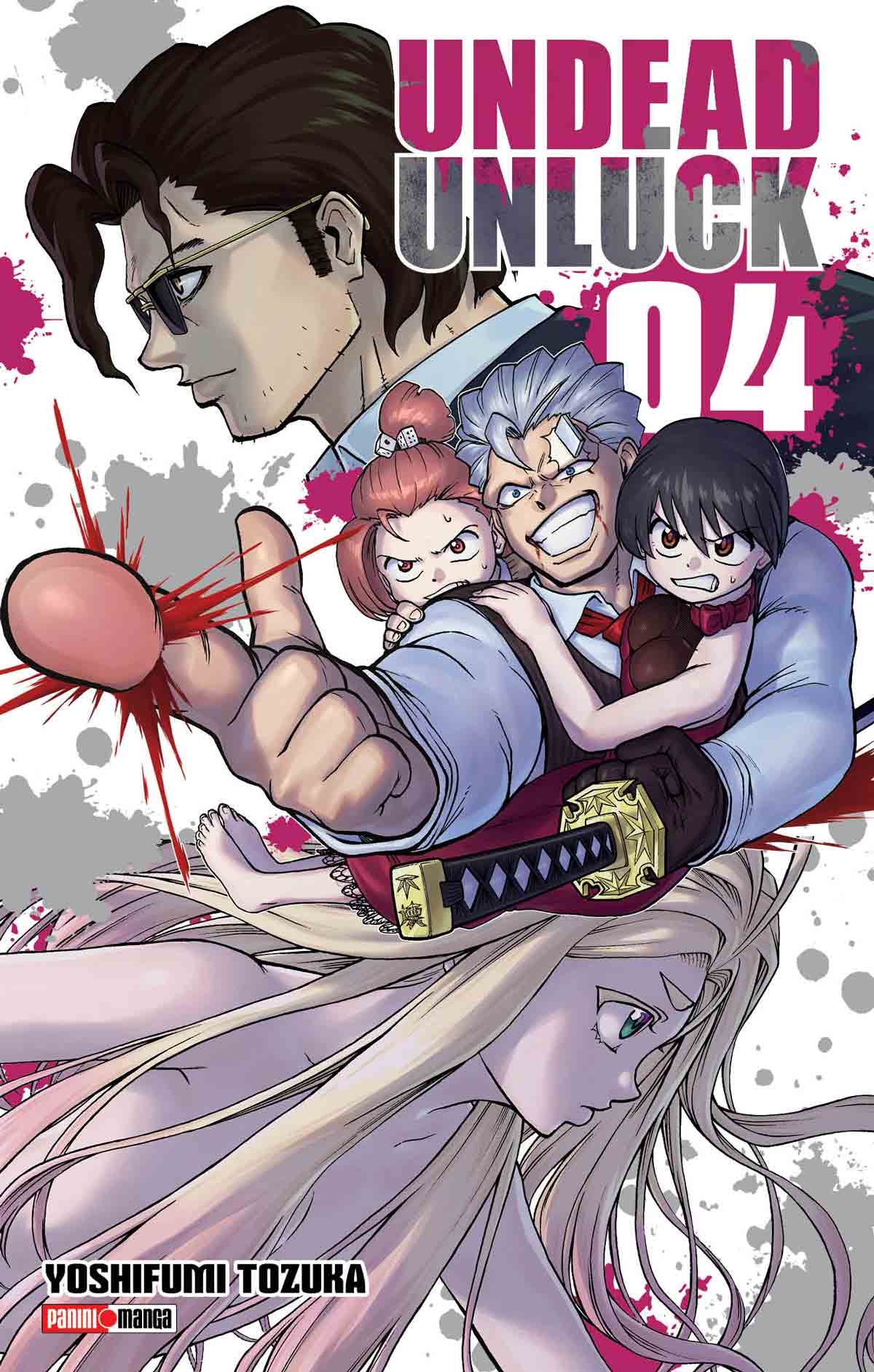 UNDEAD UNLUCK N.4-Mangas Panini-PANINI-Akibara Xpress