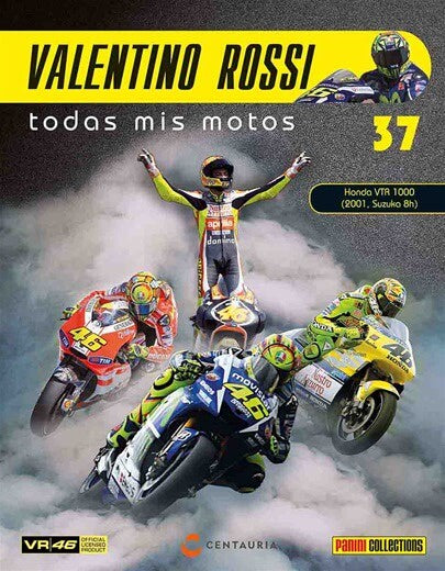 VALENTINO ROSSI N.37-Fasciculos Panini-Panini Facsiculos-Akibara Xpress