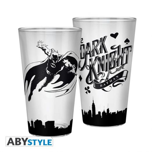 Vaso de Vidrio Batman Dark Knight 16 oz-Tazas-ABYSTYLE-Akibara Xpress