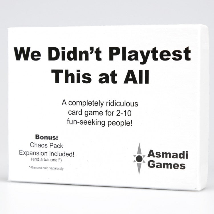 We didnt playtest this at all-Juegos De Mesa-Juegos de Mesa-Akibara Xpress