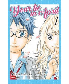 YOUR LIE IN APRIL N.1-Mangas Panini-PANINI-Akibara Xpress