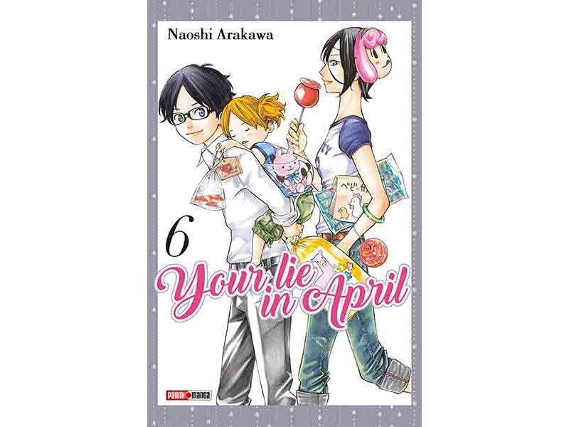 YOUR LIE IN APRIL N.6-Mangas Panini-PANINI-Akibara Xpress