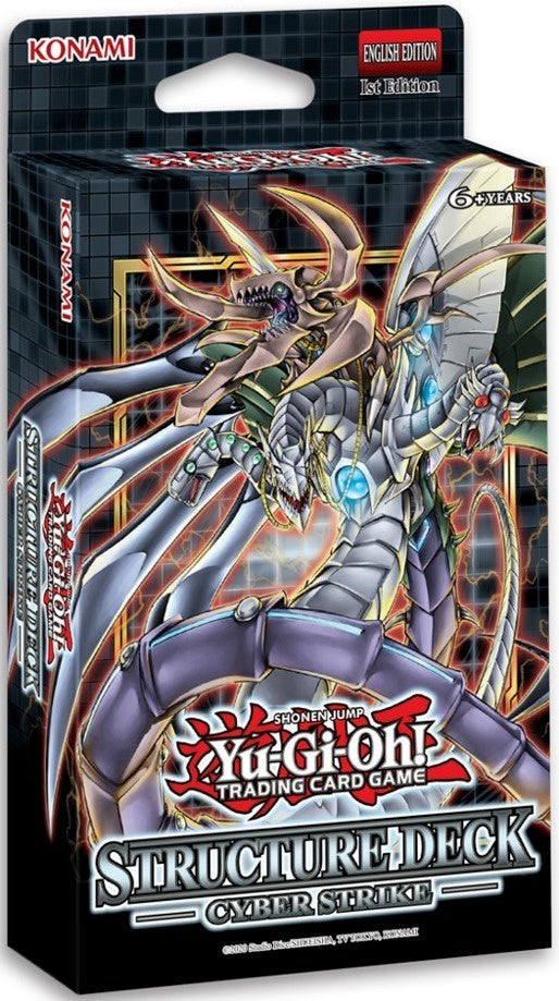 Yu-Gi-Oh! Structure Deck: Cyber Strike Display INGLES-TCG-Juegos de Mesa-Akibara Xpress