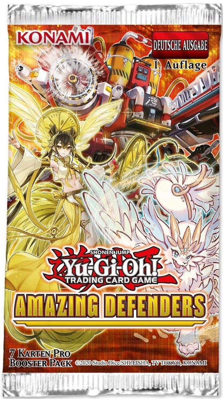 Yu-Gi-Oh! TCG: Amazing Defenders BOOSTER INGLÉS-TCG-Juegos de Mesa-Akibara Xpress