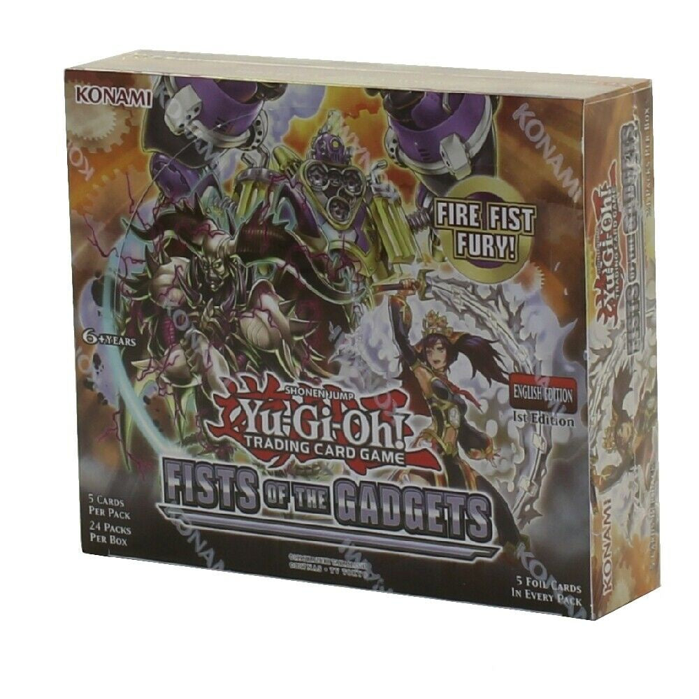 Yu-Gi-Oh! TCG Fists of the Gadgets Booster - Ingles-TCG-Juegos de Mesa-Akibara Xpress