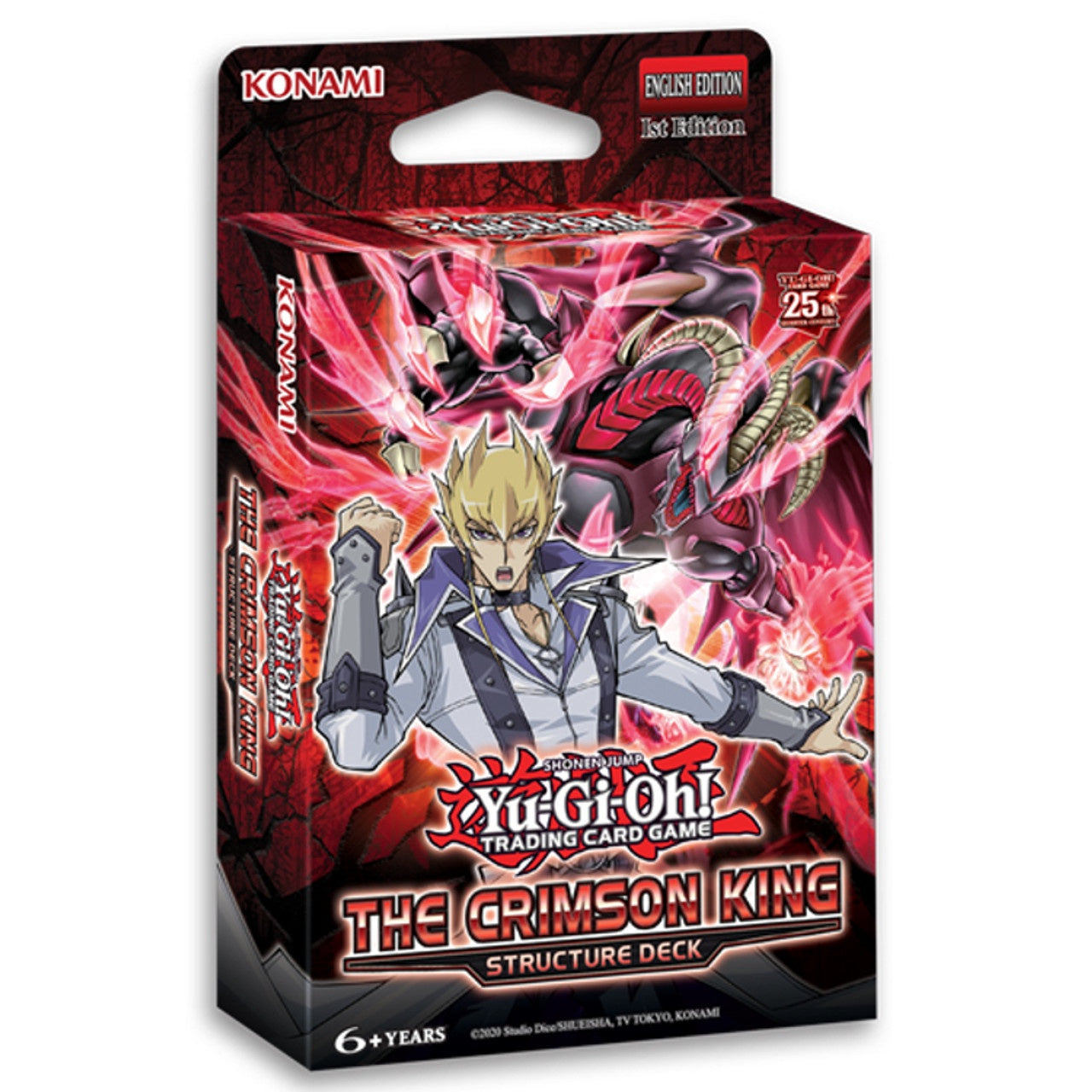 YU GI OH THE CRIMSON KING STRUCTURE DECK-TCG-Juegos de Mesa-Akibara Xpress