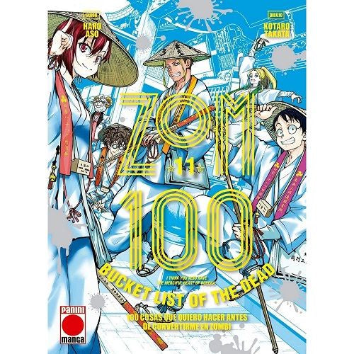 ZOM 100 N.11 ZOM 100 EUROPA-Mangas Españoles-Panini España-Akibara Xpress