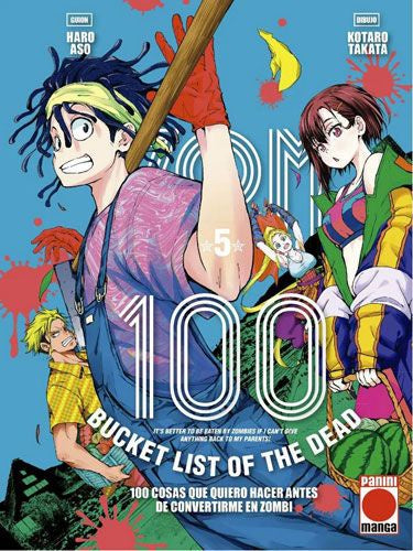 ZOM 100 N.5 ZOM 100 EUROPA-Mangas Españoles-Panini España-Akibara Xpress