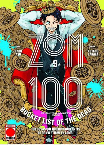 ZOM 100 N.9 ZOM 100 EUROPA-Mangas Españoles-Panini España-Akibara Xpress